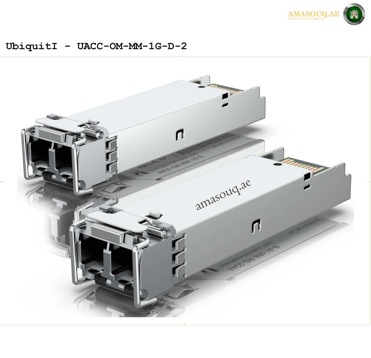 Ubiquiti - Transceiver - UACC-OM-MM-1G-D-2