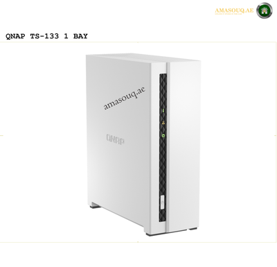 QNAP - TS-133 - 1 Bay Desktop NAS