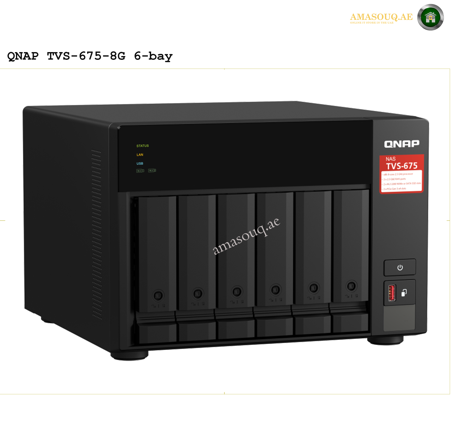 QNAP - TVS-675 - 6 Bay NAS