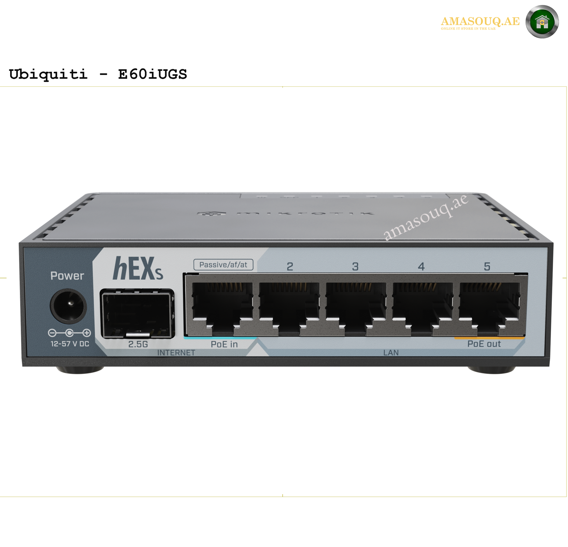 MikroTik - E60iUGS - hEX S (2025) | AMASOUQ.AE 2
