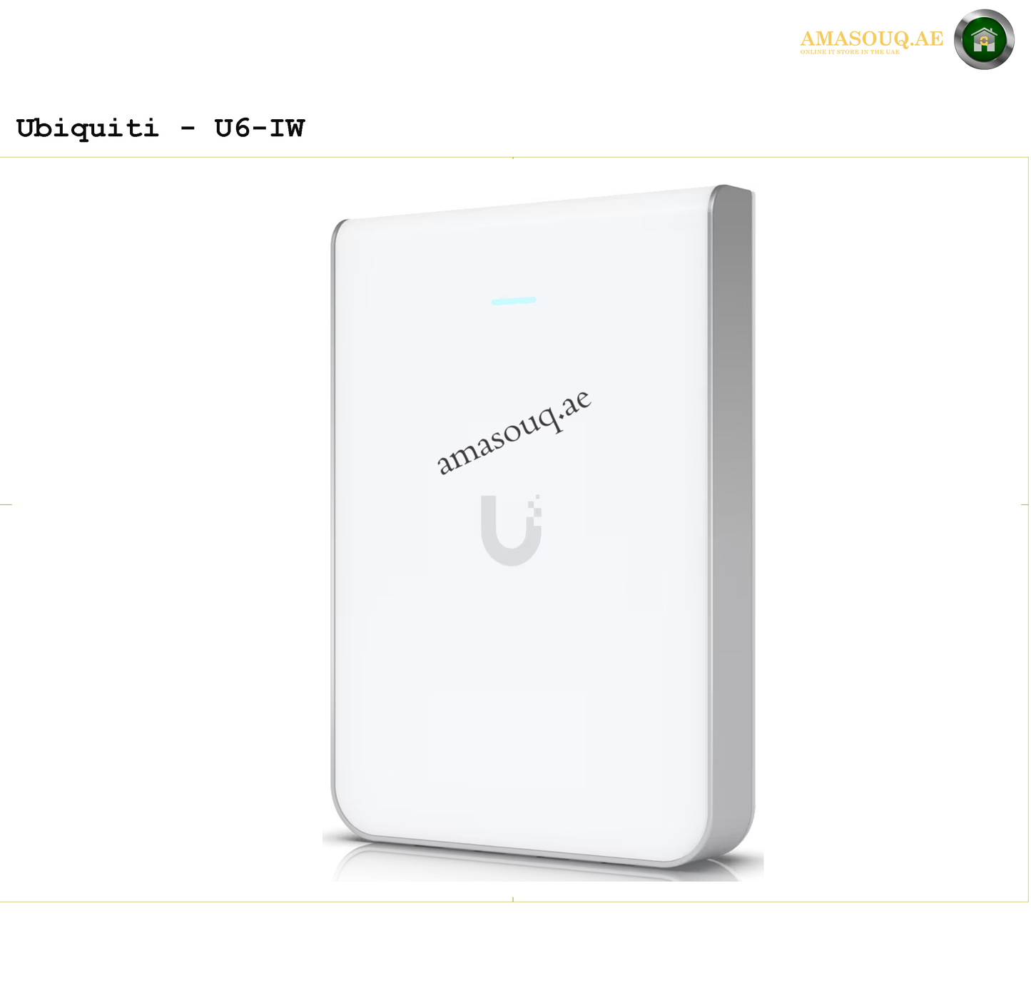Ubiquiti Access Point - U6 In-Wall - U6-IW