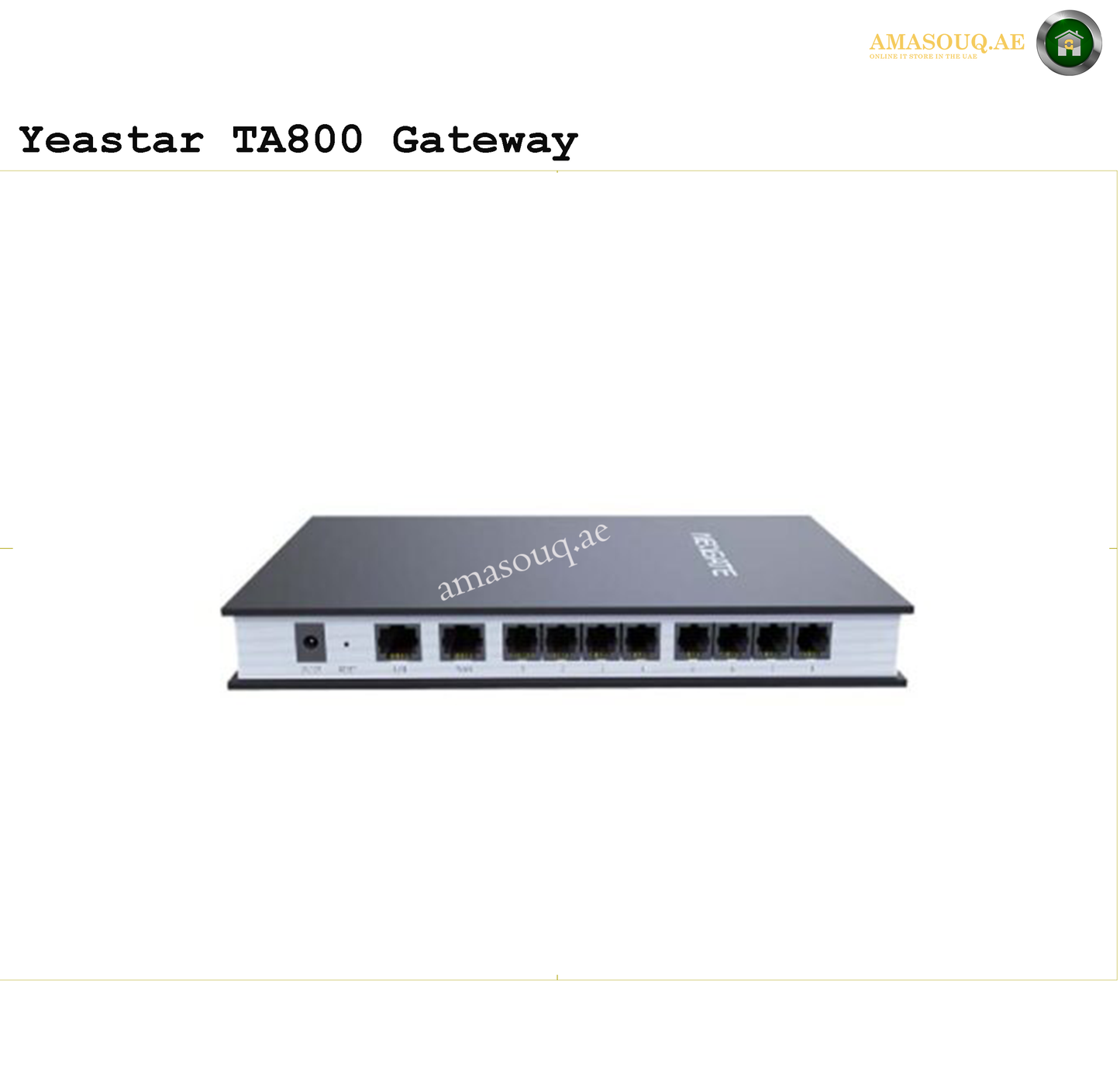 Yeastar - TA810 Analog FXO VoIP Gateway