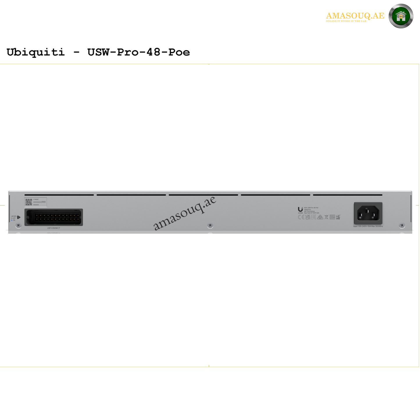 Ubiquiti - Pro 48 PoE - USW-Pro-48-POE