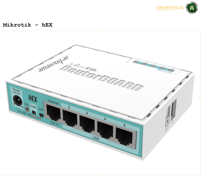 MikroTik - RB750Gr3 (hEX) | AMASOUQ.AE SIDE VIEW