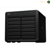 3 Years Warranty | Synology DiskStation DS2422+ | 12-Bay NAS Enclosure | DS 2422+ AMD Ryzen V1500B 2.2GHz, 4GB DDR4 RAM, 12 x 3.5"/2.5" SATA Drive Bays, 2x USB 3.2 Gen 1 Type-A | 1x Mini-SAS, 4 x Gigabit ETH Black | DS2422+ | amasouq.ae