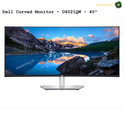 Dell Monitor - U4021QW - 40" | UltraSharp Curved 4K Display