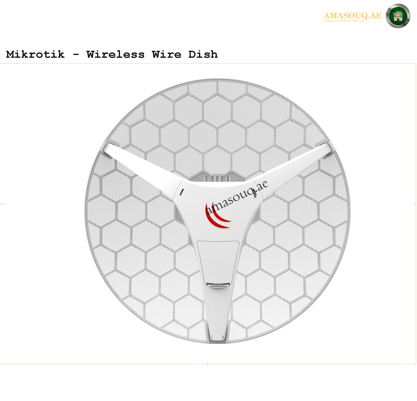 MikroTik RBLHGG-60adkit (Wireless Wire Dish) – Ultra Fast 60GHz Wireless Link