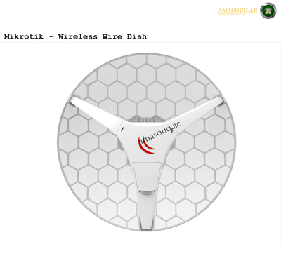 MikroTik RBLHGG-60adkit (Wireless Wire Dish) – Ultra Fast 60GHz Wireless Link