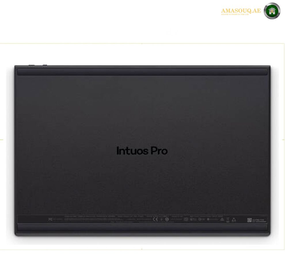 Wacom Intuos Pro Large PTK-870 Drawing Tablet, Pro Pen 3 with 8192 Pressure Levels & Tilt Support, Bluetooth 5.3 & USB-C Connectivity, 10 ExpressKeys 2 Dials Multi-Device Pairing | PTK870K0B