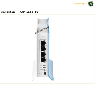Mikrotik HAP lite TC device FRONT VIEW | AMASOUQ.AE