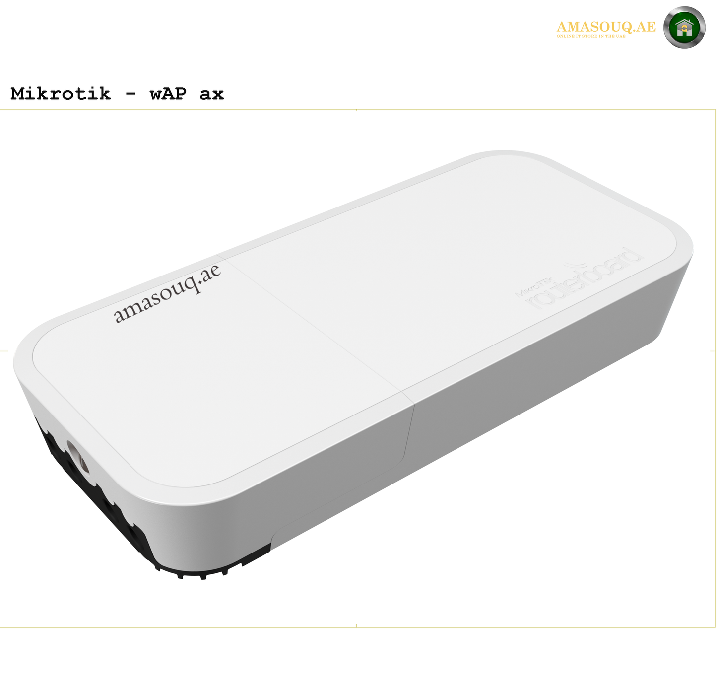 MikroTik wAPG-5HaxD2HaxD (wAP AX) | AMASOUQ.AE SIDE VIEW