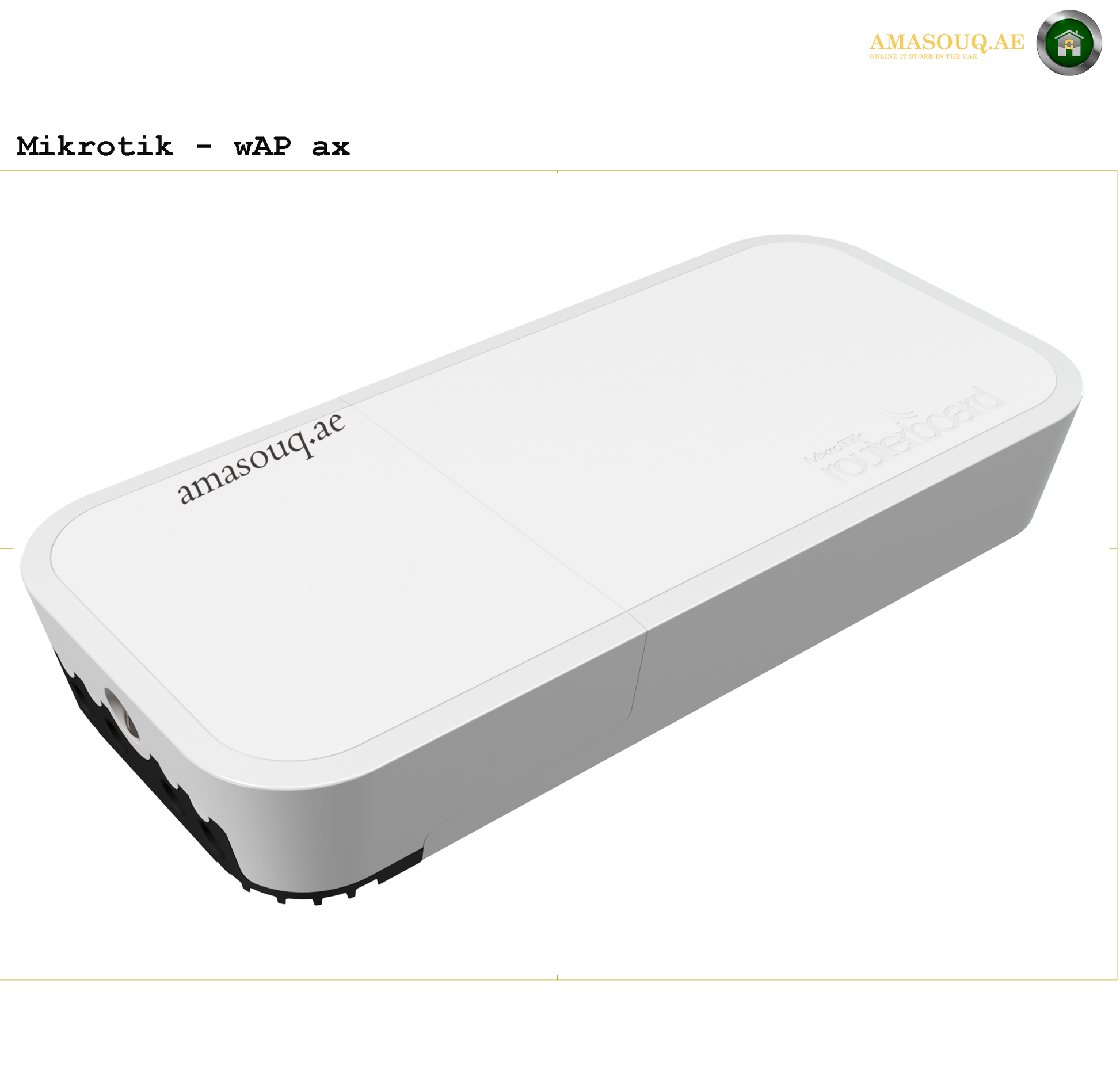 MikroTik wAPG-5HaxD2HaxD (wAP AX) | AMASOUQ.AE SIDE VIEW