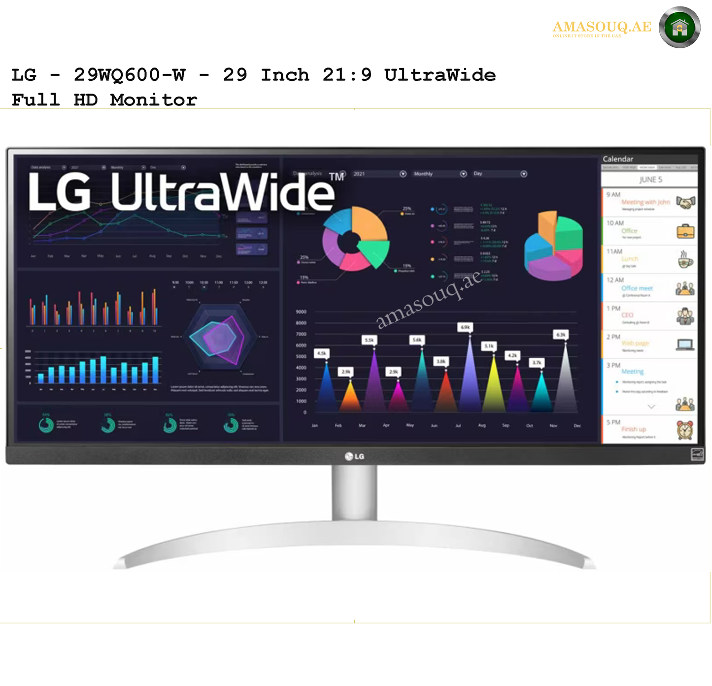 LG FHD - UltraWide  IPS Monitor -  LG 29WQ600-W / LG 34WQ650-W