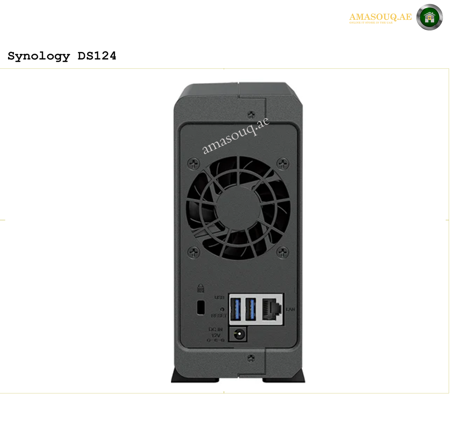 SYNOLOGY DISK STATION - DS124 - 1 Bay