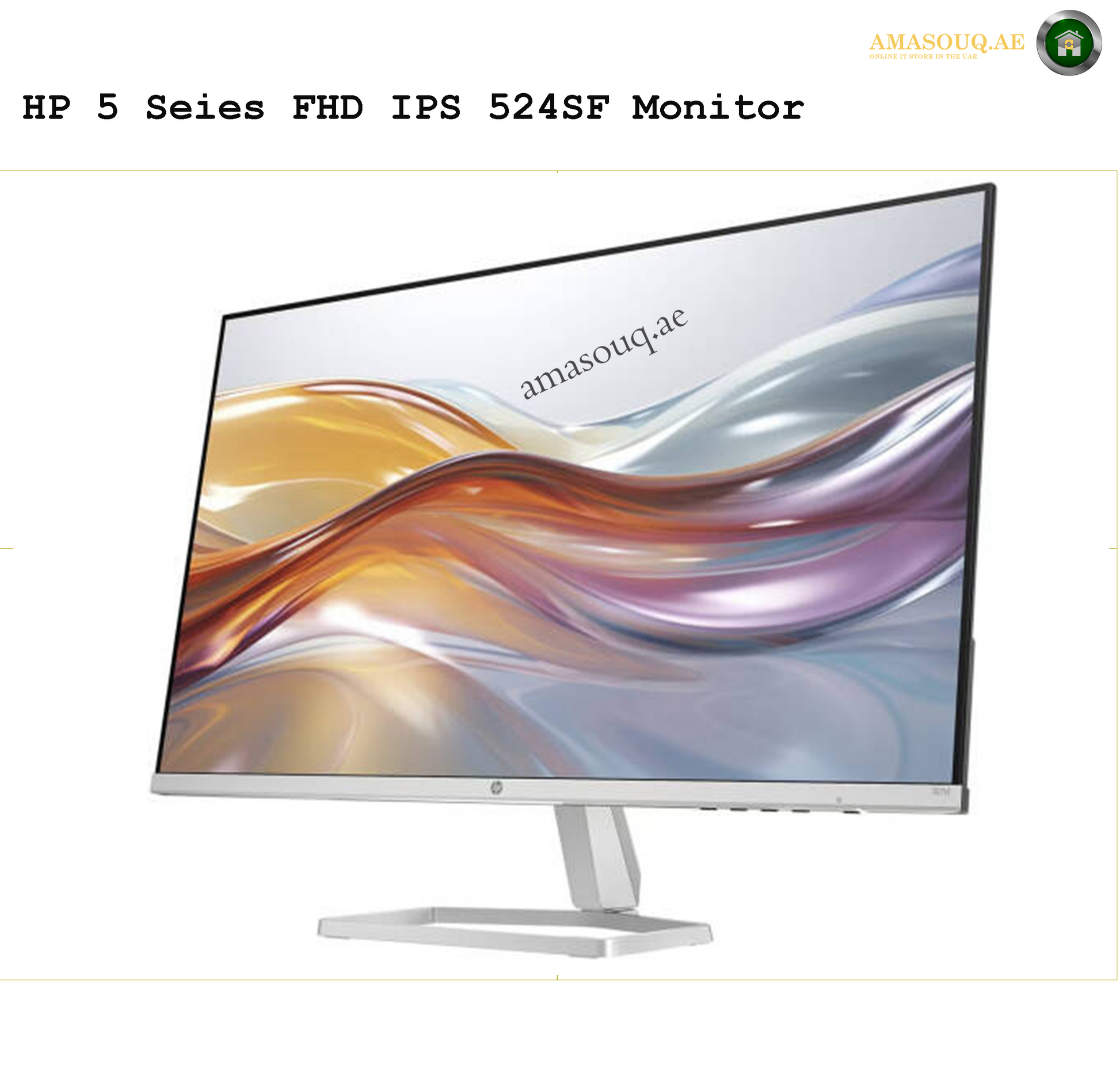 HP S5 524SF - 23.8" | AMASOUQ.AE SIDE VIEW 1