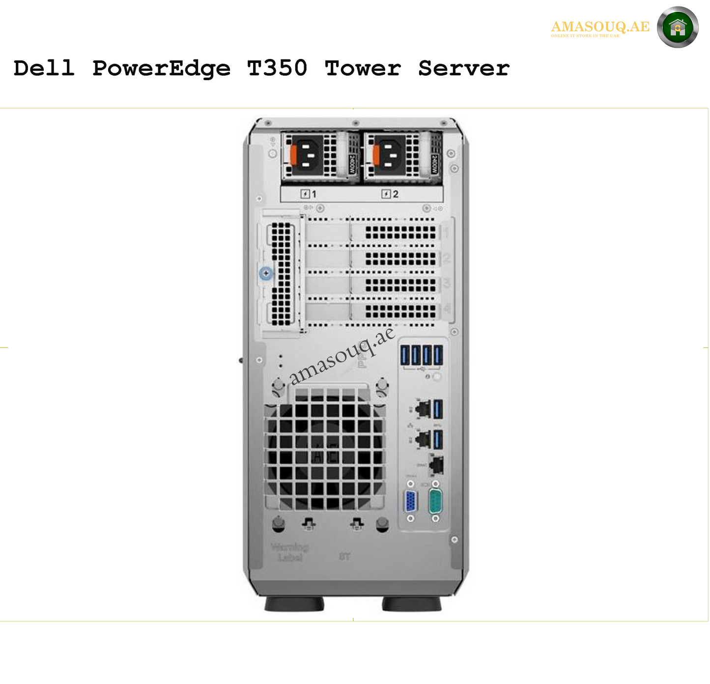 Dell PowerEdge T350 Tower Server – Reliable Performance for Businesses