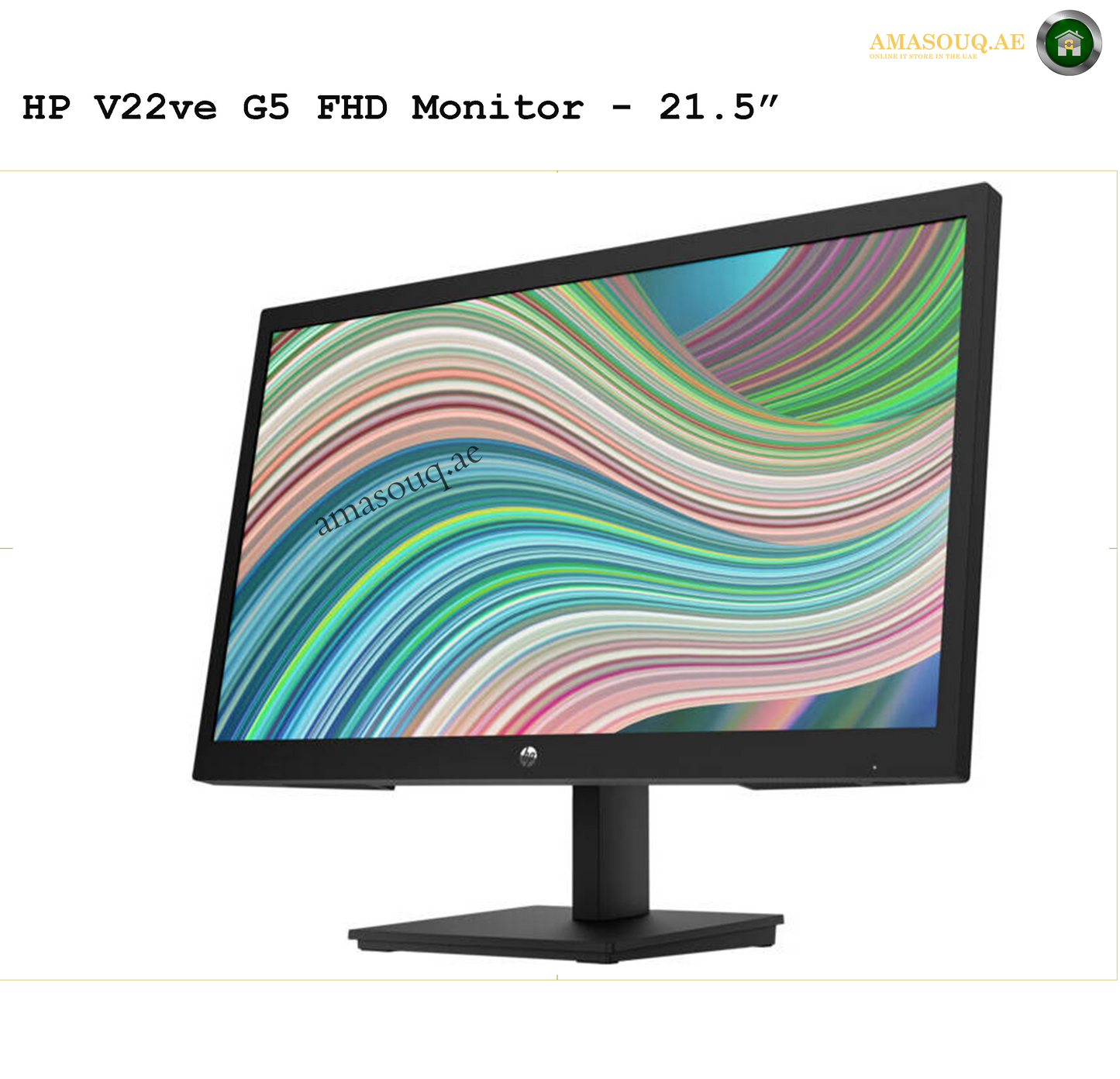 HP V22Ve - 21.5" | AMASOUQ.AE SIDE VIEW 1