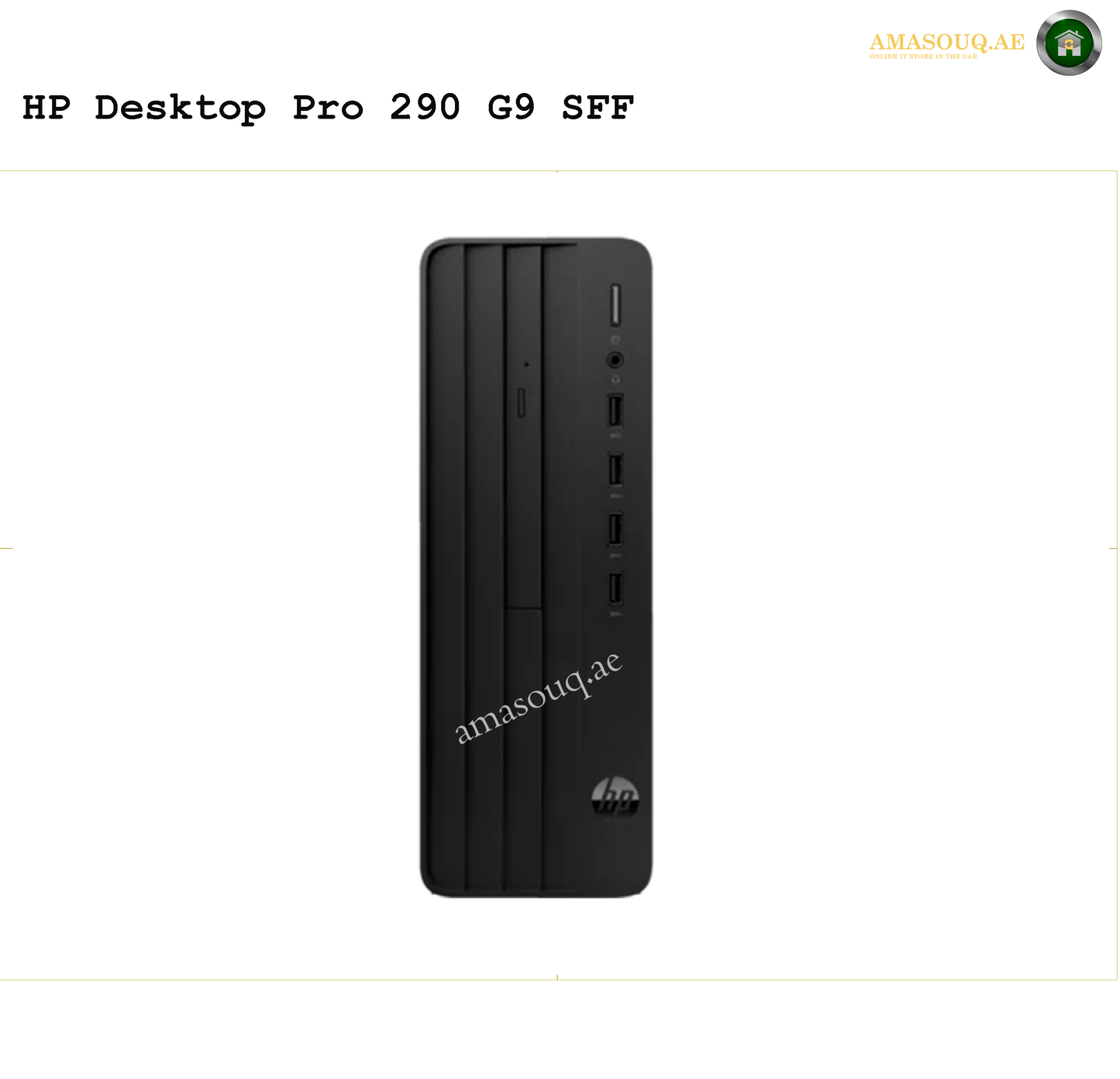 HP Pro 290 G9 SFF Desktop | AMASOUQ.AE FRONT VIEW