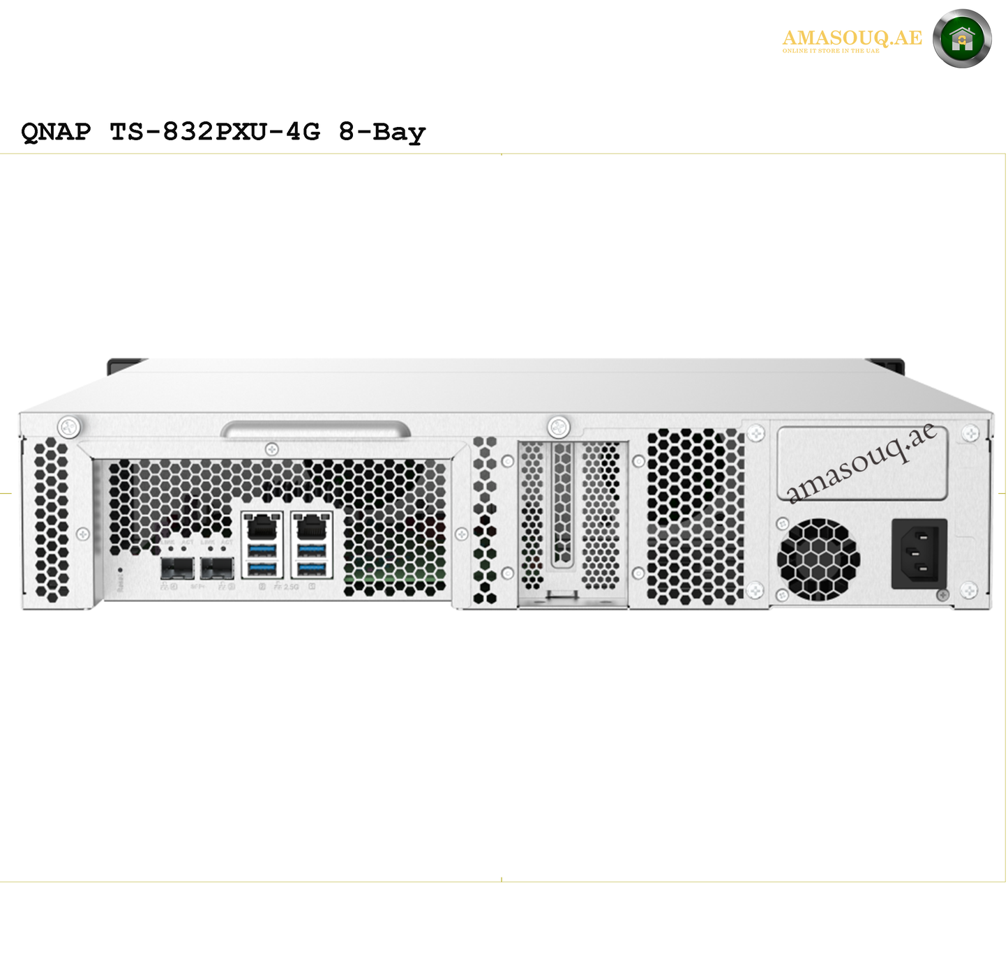 QNAP - TS-832PXU / TS-832PXU-RP - 8 Bay