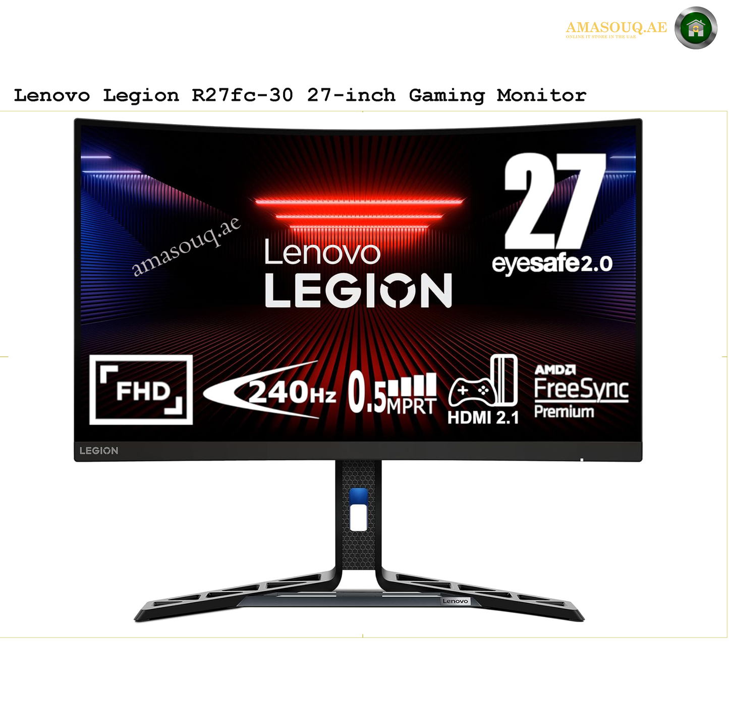 Lenovo Legion Gaming Monitor - R27fc-30 - 27" | AMASOUQ.AE 3