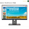 ThinkVision P24QD-40 Monitor – Premium 24" QHD Monitor for Professionals