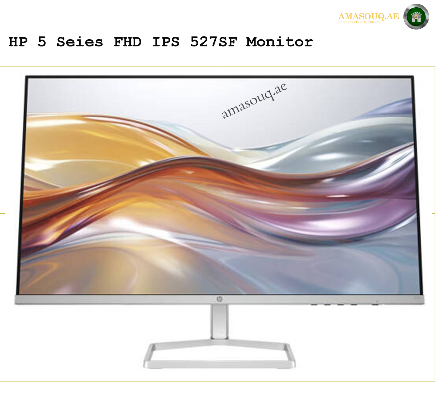 HP S5 527SF - 27" | AMASOUQ.AE FRONT VIEW