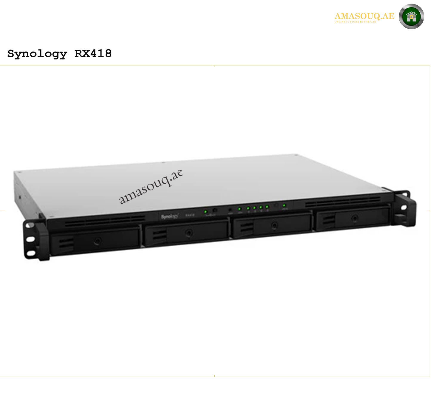 Synology Expansion Unit - RX418 - 4bay