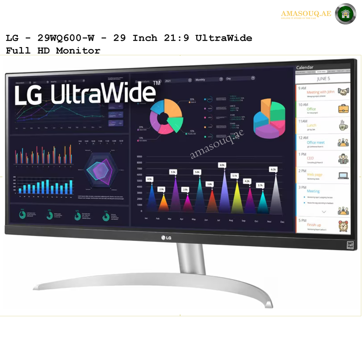 LG FHD - UltraWide  IPS Monitor -  LG 29WQ600-W / LG 34WQ650-W