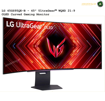 🖥️LG QHD OLED Ultragear Curved Gaming - LG 45GS95QE-B / 45"