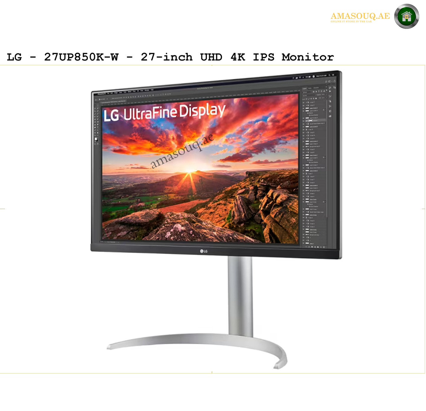 LG 4K UHD IPS USB-C - LG 27UP850k-W / 27"