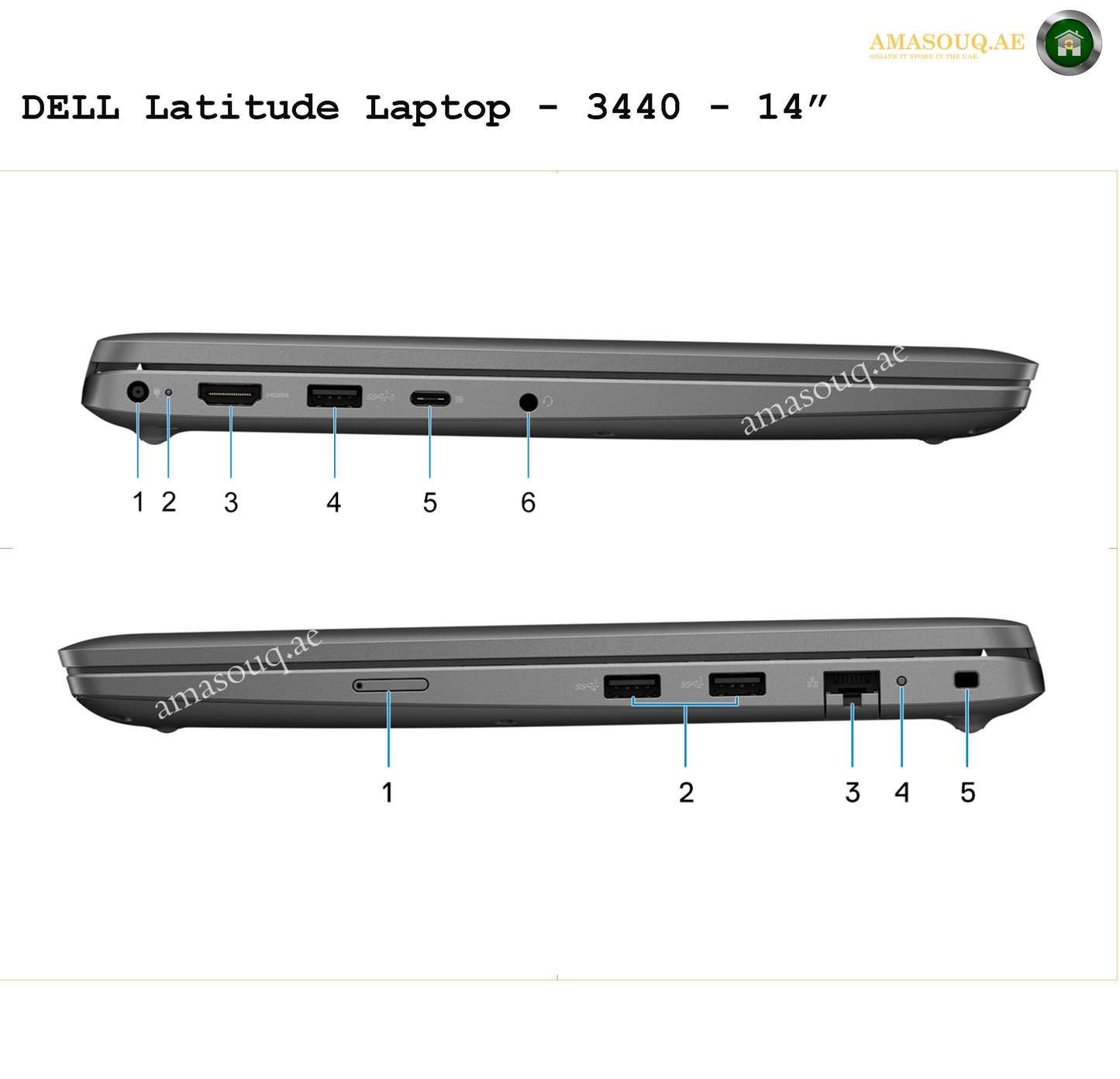 🖥️  Dell Latitude  Laptop 3440 - 14" - Ubuntu