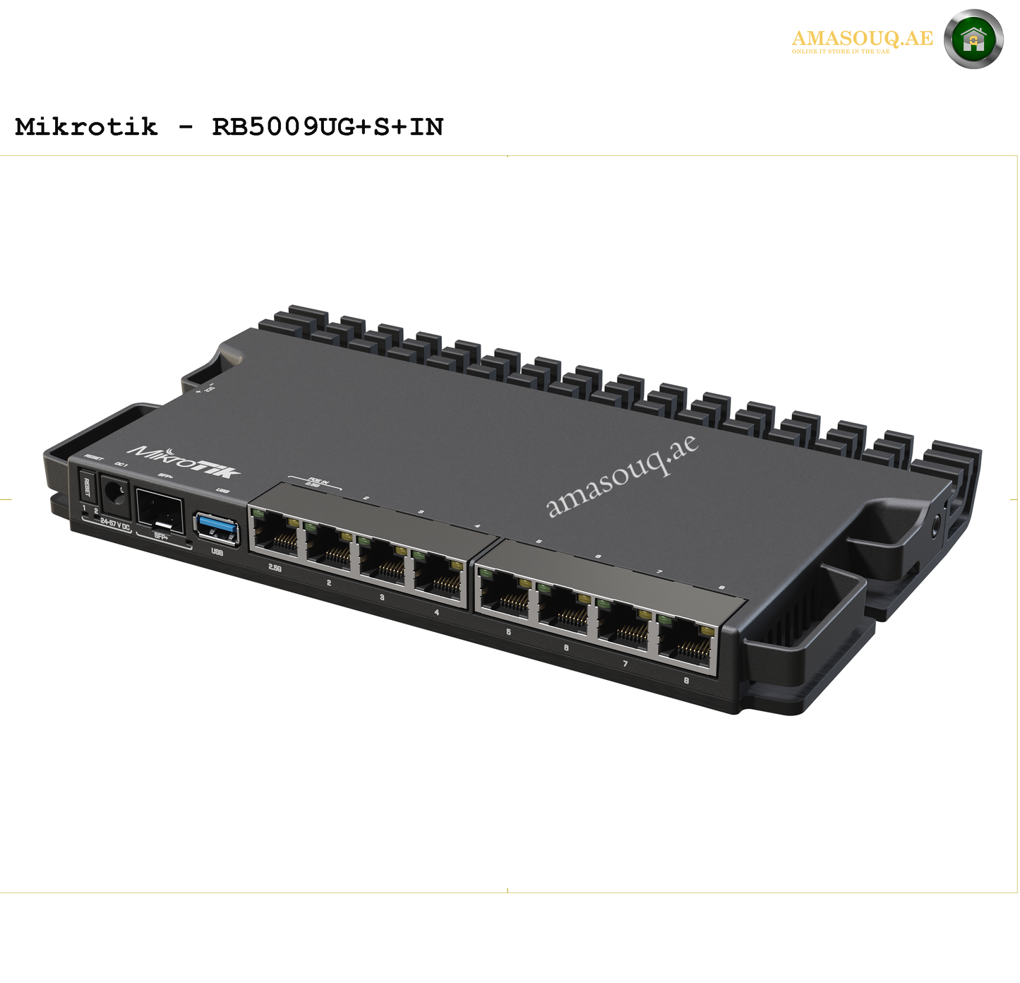 MikroTik RB5009UG+S+IN Router | AMASOUQ.AE SIDE VIEW 1