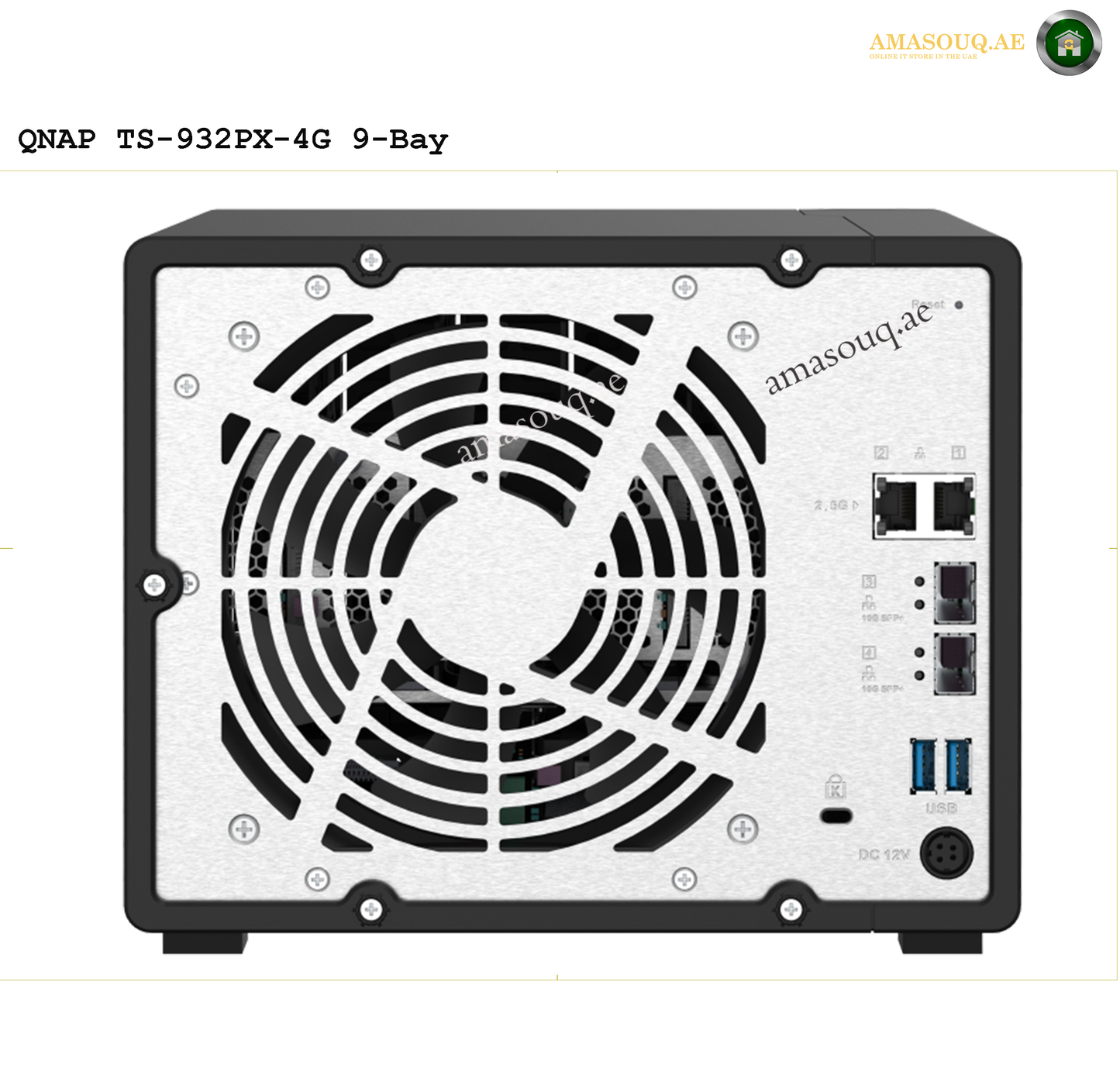 QNAP Tower NAS Storage - 9 Bay