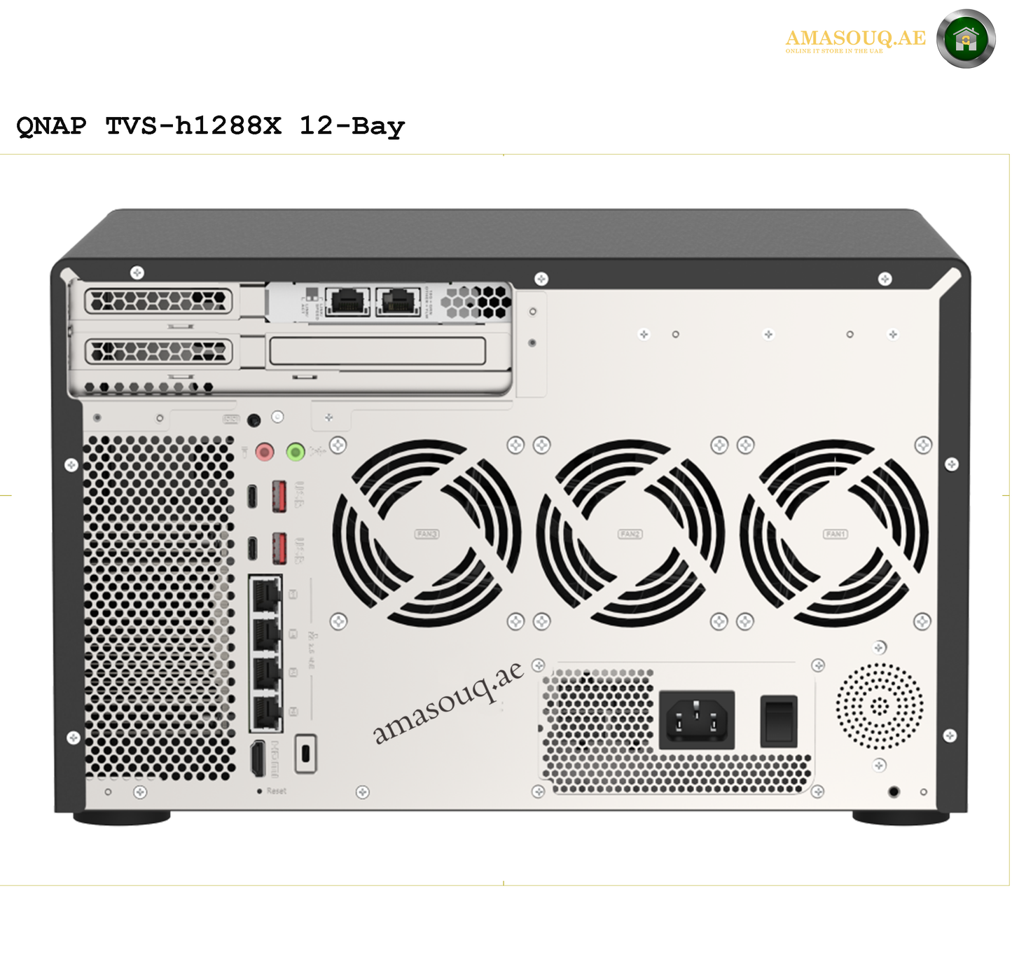 QNAP - TVS-h1288X - 12 Bay