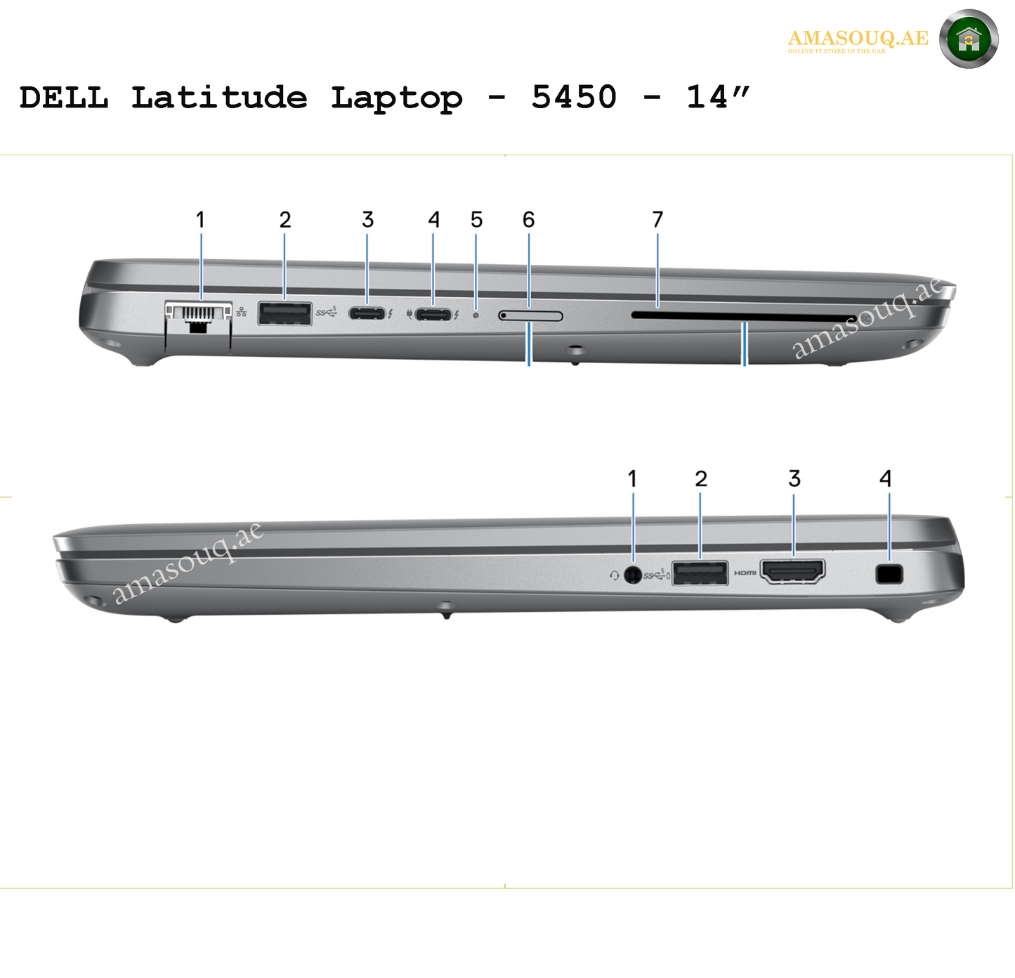 Dell Latitude Laptop - 5450 - 14" - Ubuntu | Business-Ready Performance