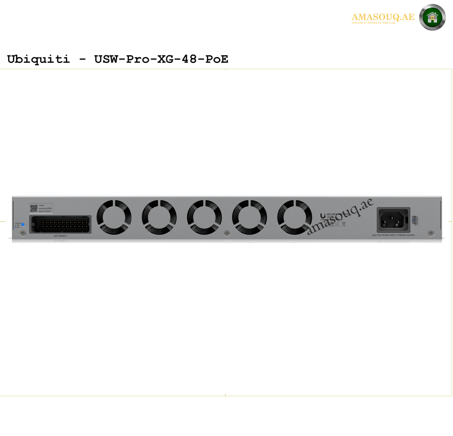 Ubiquiti - Pro XG 48 PoE - USW-Pro-XG-48-PoE  | AMASOUQ.AE 3