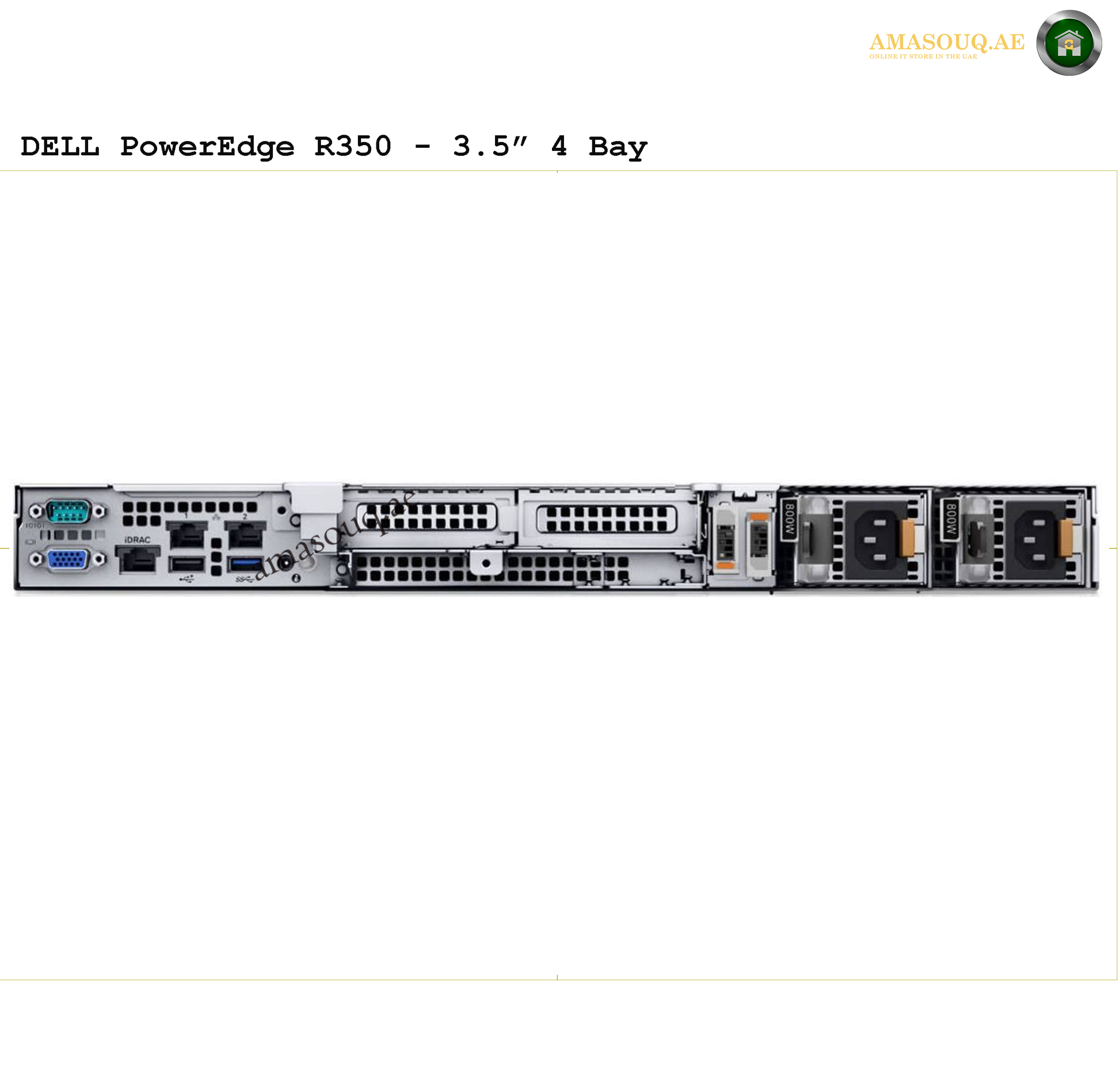 DELL PowerEdge R350 - Rack Server | AMASOUQ.AE 4