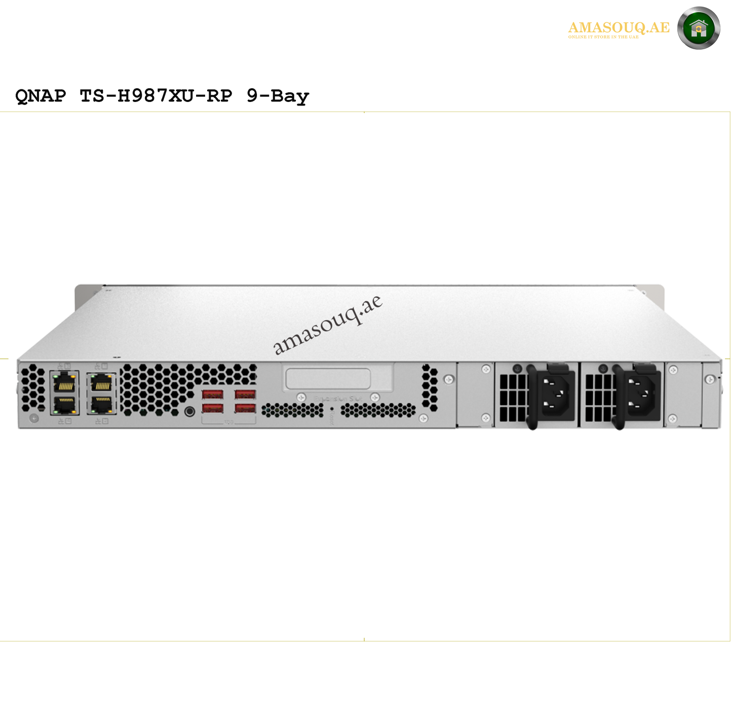 QNAP - TS-H987XU-RP 9 Bay
