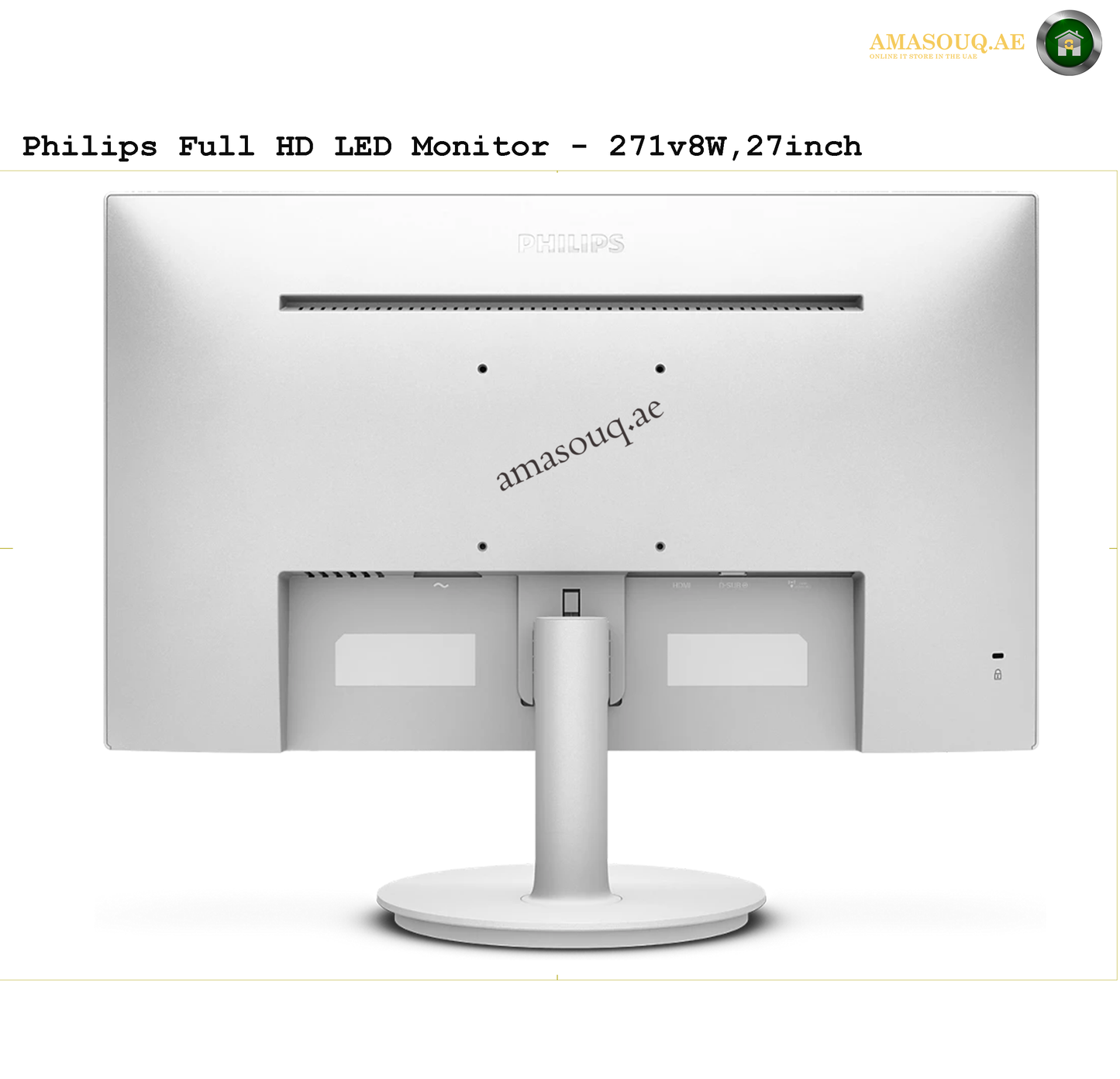 Philips 271V8 Black - 27" & 271V8 White - 27"