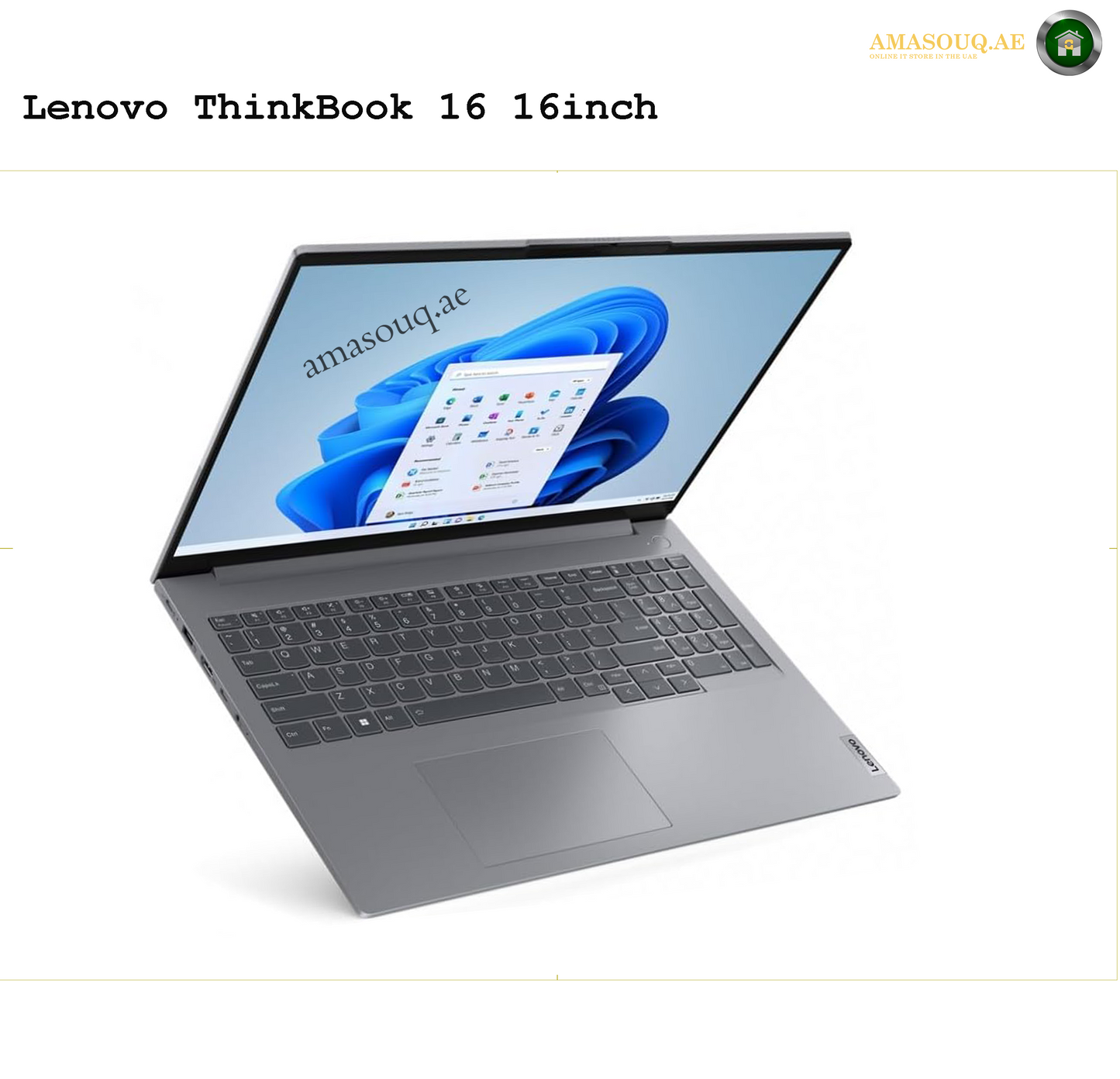 Lenovo ThinkBook 16 Laptop – Durable, Portable & Built for Professionals