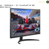 LG 4K UHD VA Panel, Speakers - LG 32UR500K-B  / 32"