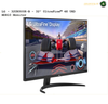 LG 4K UHD VA Panel, Speakers - LG 32UR500K-B  / 32"