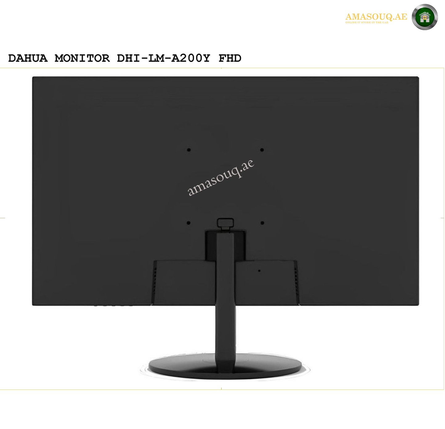 DAHUA Borderless Monitor - LM22-A200Y - 22" & LM24-A200Y - 24"