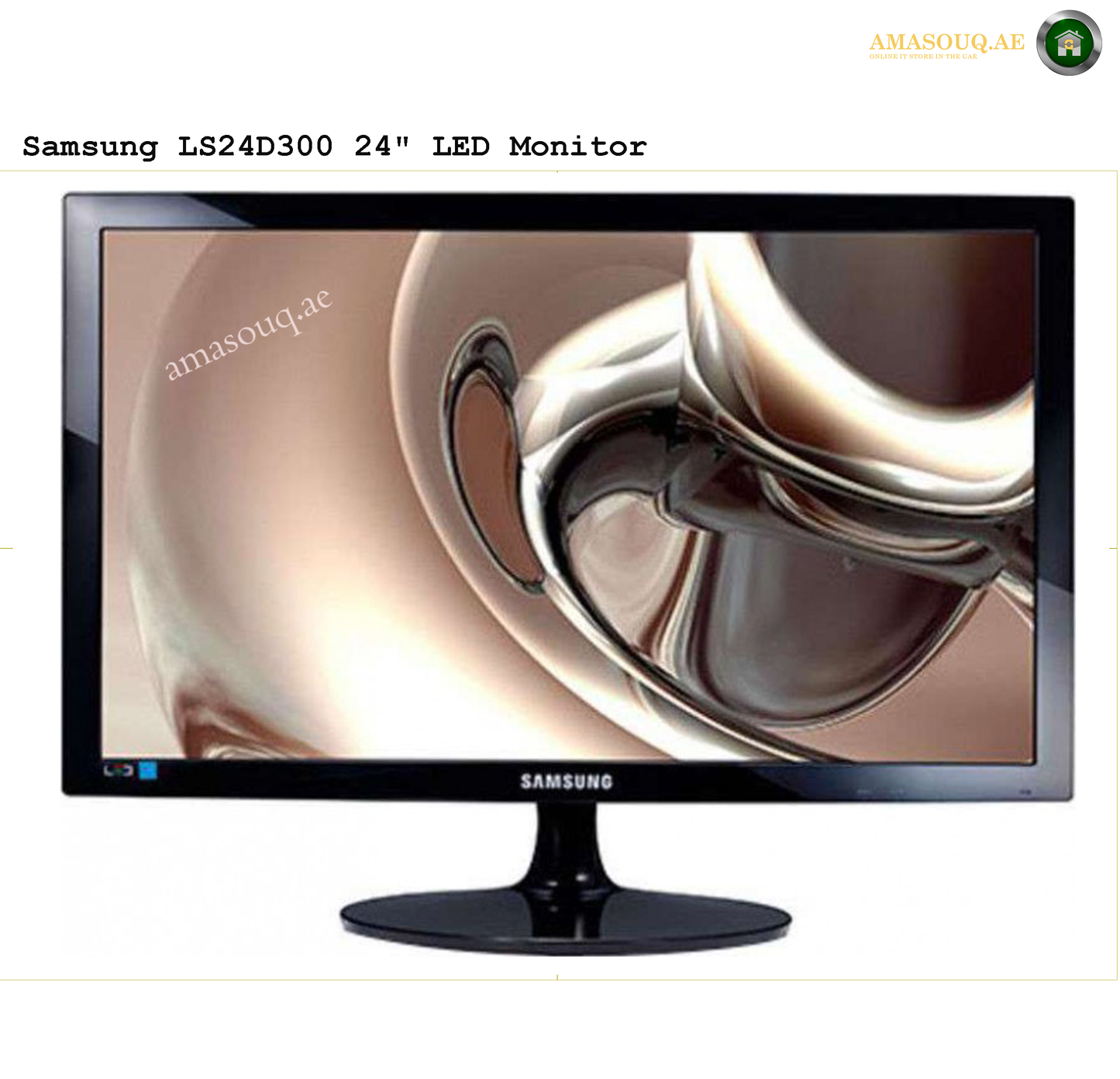 Samsung  LED Monitor - S24D300H - 23.8"