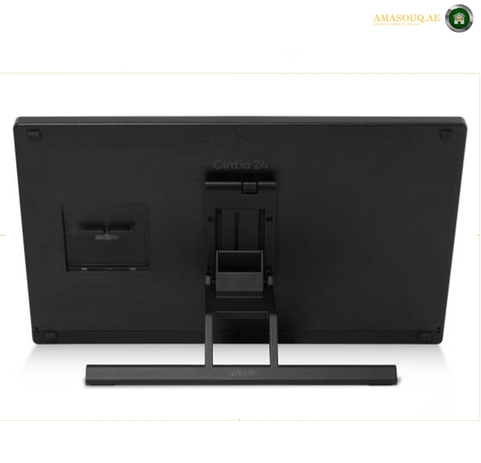 Wacom Cintiq 24 Graphic Tablet, 23.8" Display, 1920x1080 Resolution, ExpressKeys, Tilt Support, Anti-Glare Screen, Tablet, USB-C Connectivity, Ergonomic Stand | DTK246K0B