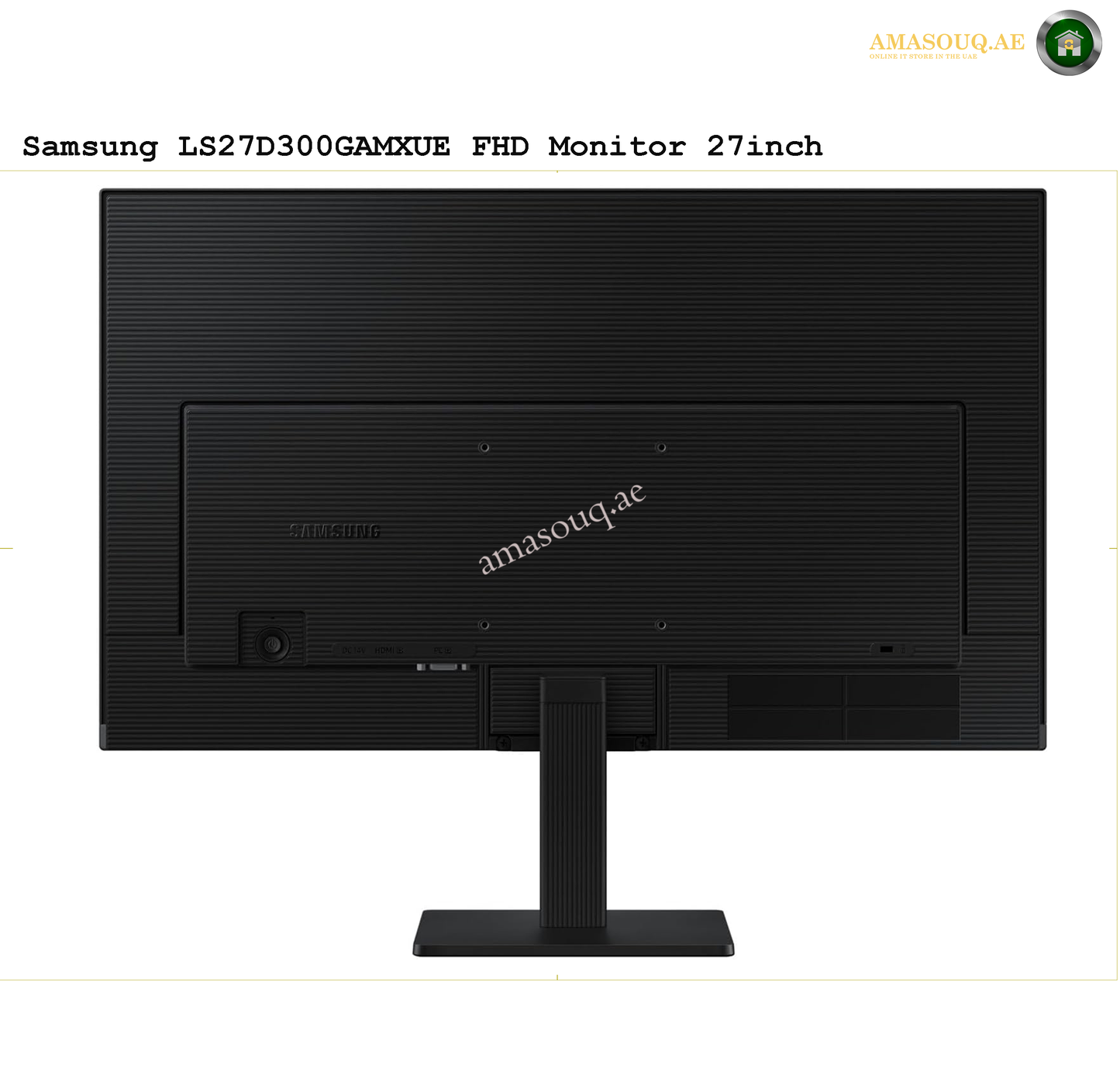 Samsung Essential Monitor S3 Full HD Monitor - LS27D300GAMXUE - 27"