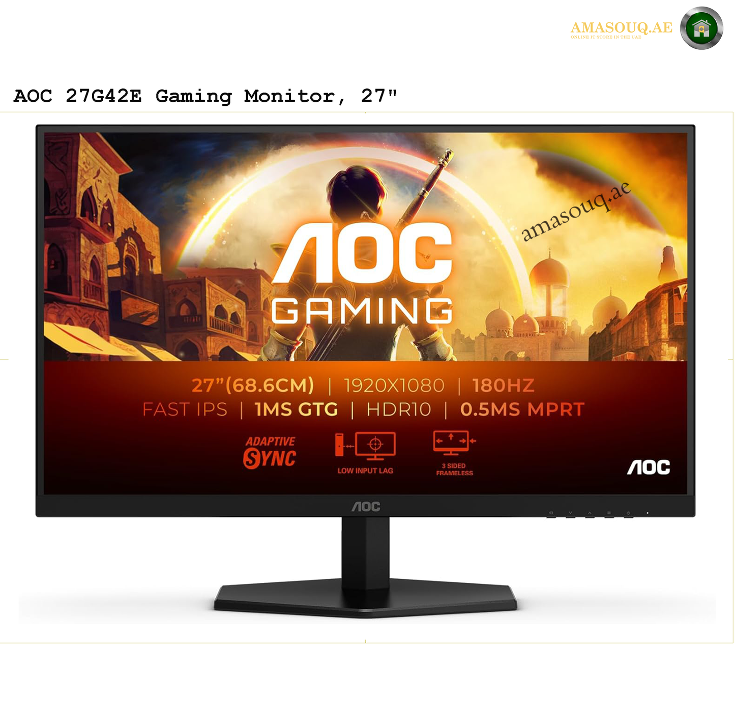 AOC - 27G42E 27.0" Fast IPS Gaming Monitor
