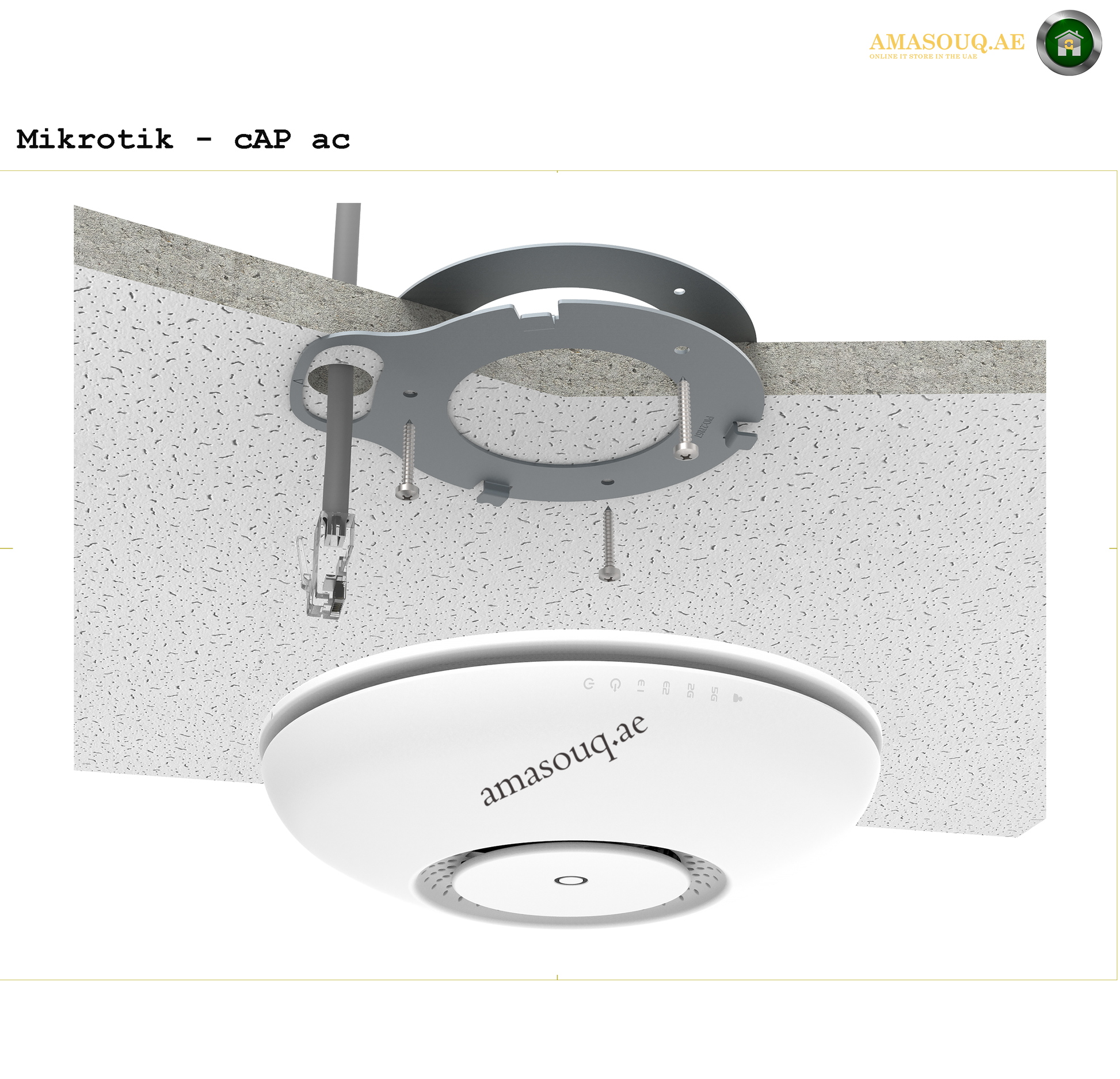 MIKROTIK CAP AC at amasouq.ae side view 1