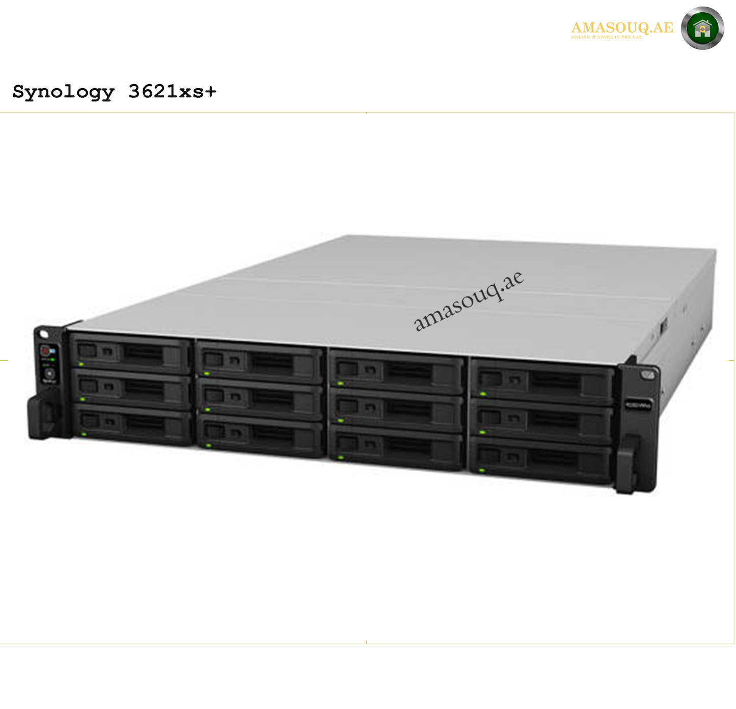 Synology RackStation - RS3621xs+ - 12 Bay