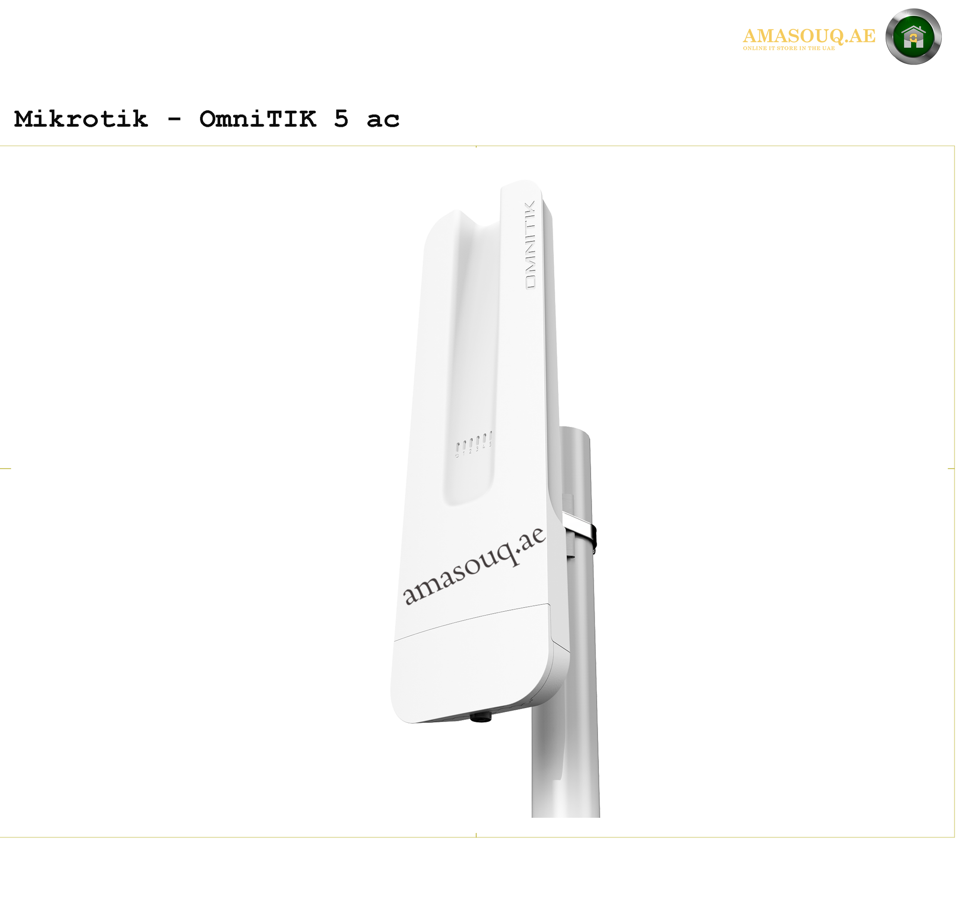 Mikrotik OmniTIK 5 ac devicE at Amasouq.ae 